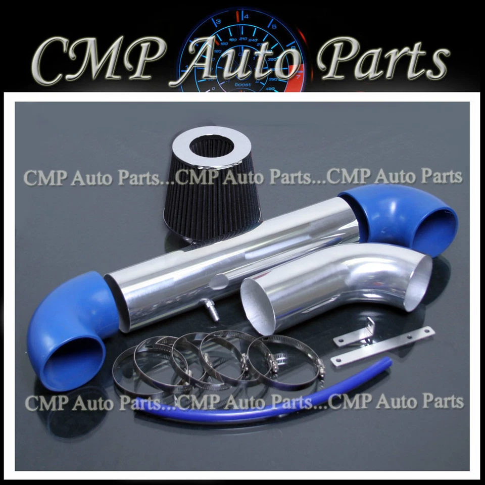 AZUL NEGRO ADMISIÓN DE AIRE FRÍO AJUSTE CHRYSLER 300 2005-2010 5,7 5,7 L HEMI 6,1 L SRT8 Foto 2 de 2