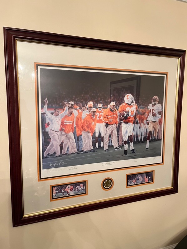DOUG HESS-"CHAMPIONSHIP DESTINY" ARTIST PROOF- PEERLESS PRICE-98 TENNESSEE VOLS