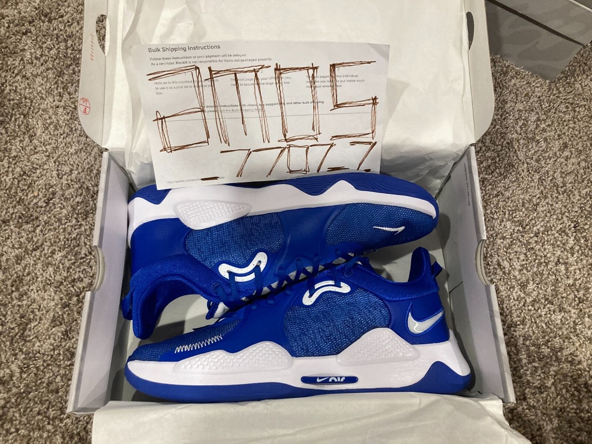 Nike PG 5 TB Basketball Shoes Mens 7 Womens 8.5 Royal Blue Paul George PlayStation x Nike PG 2.5 Blue Get a Post-Christmas Release  main image 4
