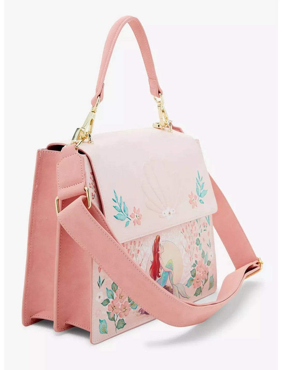 Loungefly Disney The Little Mermaid Ariel Floral Crossbody Bag