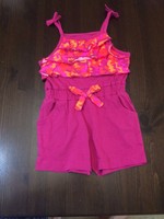 Game Winner Girls Romper Woodland One Piece Shorts Suit - 2t - Game Winner Girls Romper Woodland One Piece Shorts Suit - 2t -