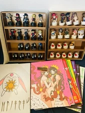 CLAMP NO KISEKI Art Set 38 Chess Pieces Box Board 12 Volumes KERO SUPINEL Book