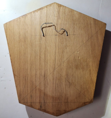Vintage US NAVY SUBMARINE Plaque - USS REDFISH AGSS 395 - Wood w