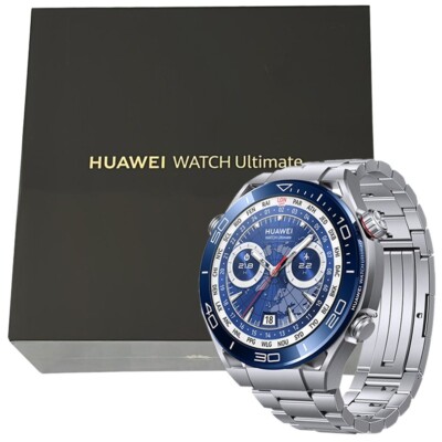 HUAWEI WATCH Ultimate (Voyage Blue) Titanium Strap HarmonyOS