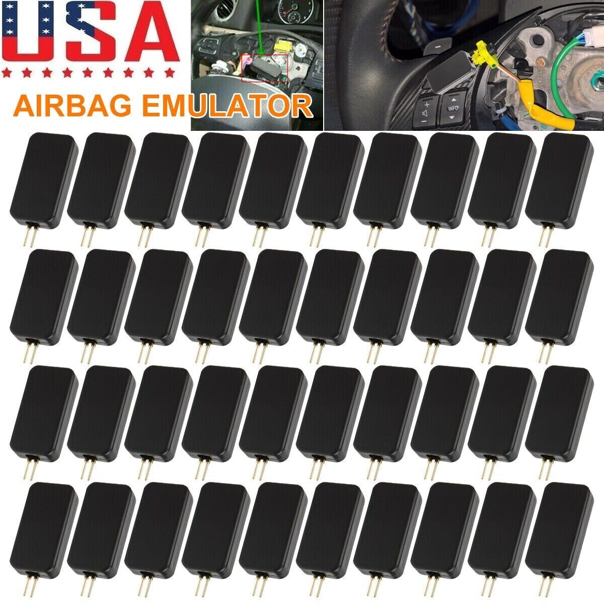 Car Airbag Simulator Emulator Resistor Bypass Fault Finding Diagnostic