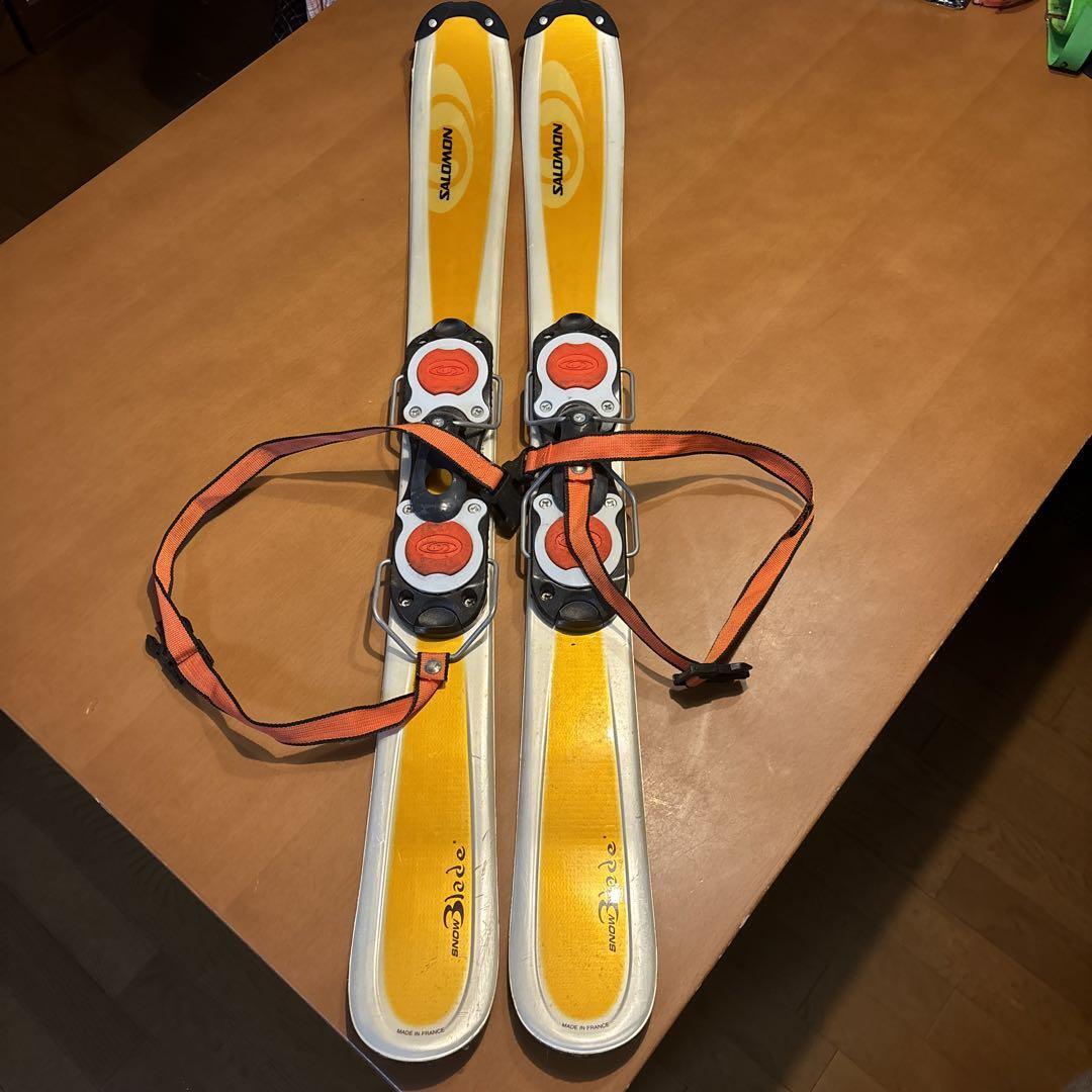 Sci corti Salomon Snowblade con attacchi mini sci freestyle made in Japan