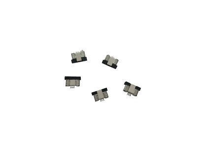 4Pin 0.5mm 1mm Pitch FFC/FPC Flexible Flat Cable ZIF Connector Top Contact