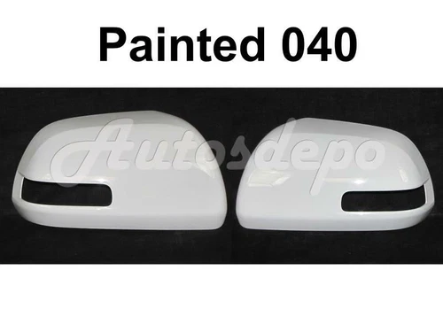 MIRROR COVER PAINTED Super White 040 (WITH LAMP TYPE) SET FOR 4RUNNER 2010-2013