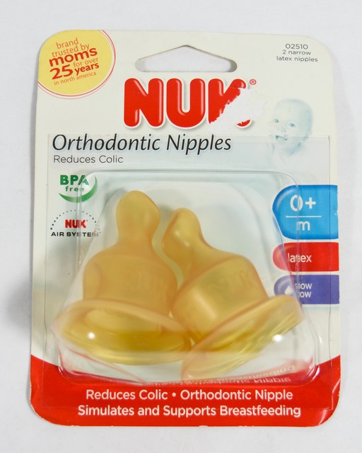 nuk newborn orthodontic nipple