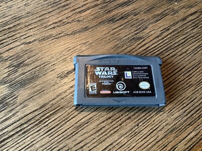 Star Wars Trilogy Apprentice of the Force Gameboy Advance Used Free USA Ship