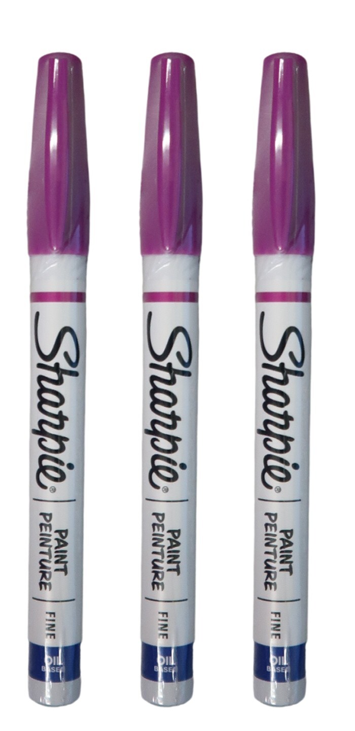 Sharpie Paint Magenta Fine Point Oil Based Marker 35447    L