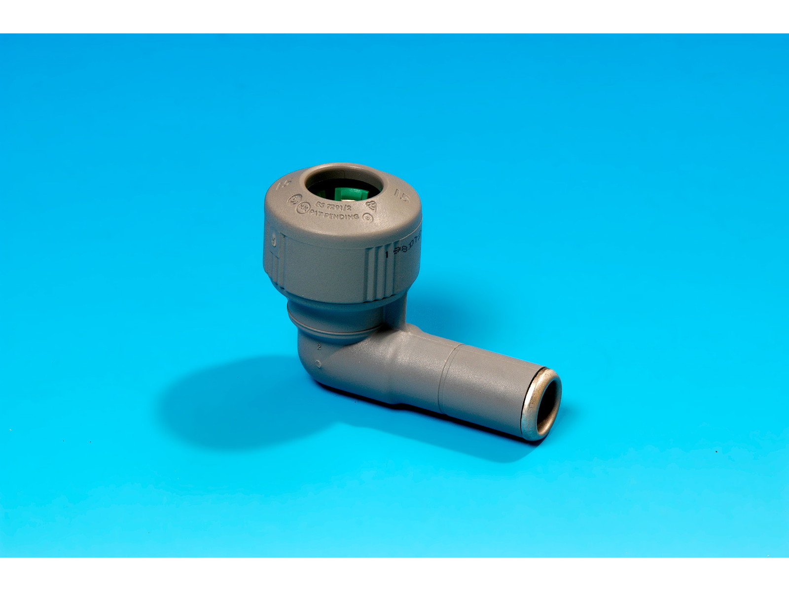 5 x Hepworth Hep2O 22mm single socket elbows. Hep20 push fit 22 mm stem spigot