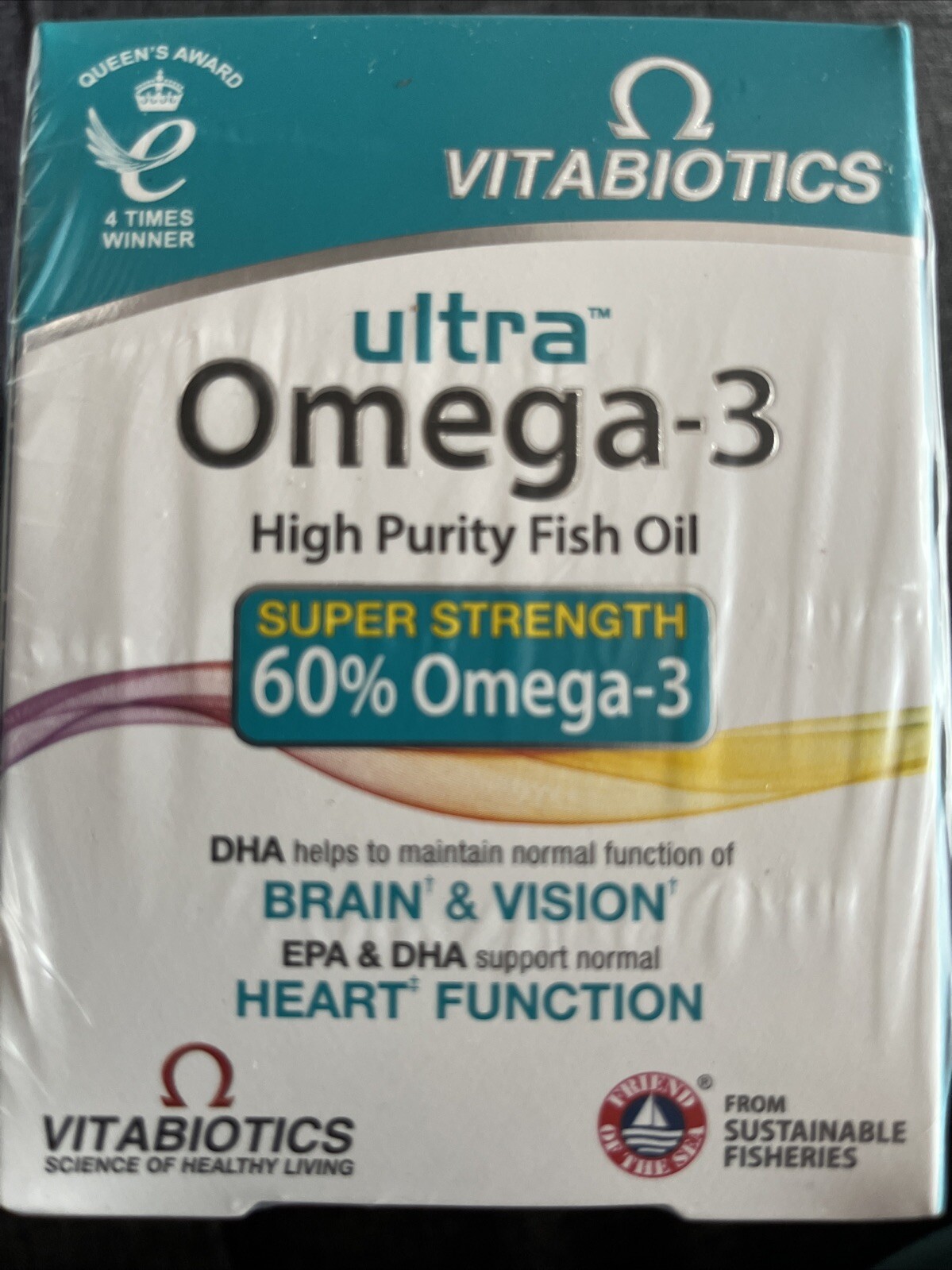 Vitabiotics , Ultra Omega 3 High Potency, 60 Capsules - Image 2