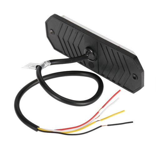 4x LED Amber White Emergency SUV Pickup Strobe Flash Lights Warning Grill Lamp - Picture 11 of 12