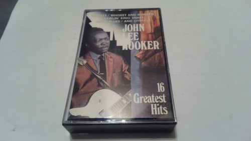 John Lee Hooker 16 Greatest Hits Cassette Tape