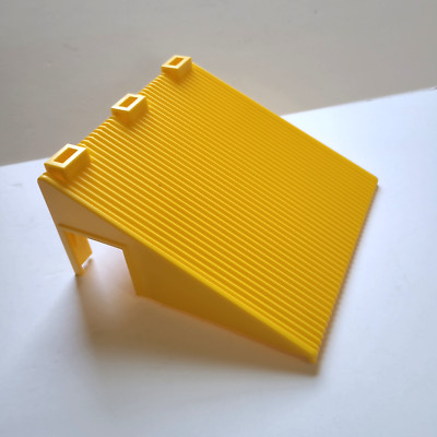 Rokenbok System Yellow Ramp from the Roof and Sidewalk Set