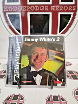 Jimmy White's 2: Cue Ball - Sony PlayStation 1 - PS1 - CIB - Cleaned & Tested