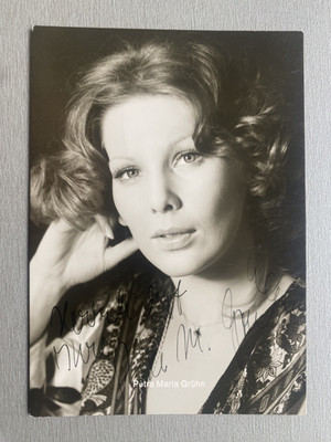 PETRA MARIA GRÜHN original signed  Autogrammkarte 10x15 Autogramm