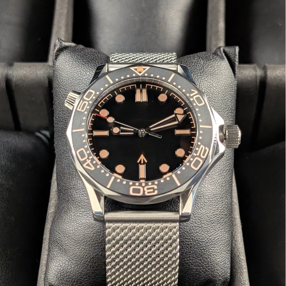 Automatic Diver 41mm | NH35 | Saphirglas | Edelstahl | Style | Bronze - Bild 1 von 4