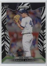 2019 Panini Prizm Tier II Zebra Prizm 68/99 Chance Adams #198 zt7