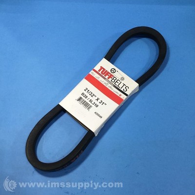Pix B28/5L310 Molded Cog V-Belt, 21/32'' x 31'', Rubber FNFP