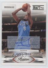 2009 Season Update Draft Picks Rights Signatures /699 Serge Ibaka #253 Auto 5lx