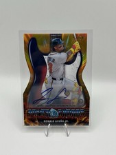 2026 Bowman Chrome #PC-3 Ronald Acuna Jr. Power Chords Gold Auto /50