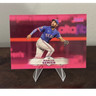 Topps 2025 Stadium Club Marcus Semien Texas Rangers Pink Foil Baseball Card 137