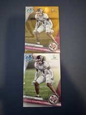 2023 - Bowman - Football - #117 Tyreek Chappell X2 - Gold /50 & Base - NM!