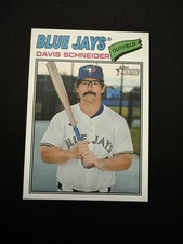 2026 Topps Heritage #224 Davis Schneider