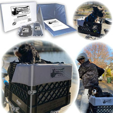 DIY Conversion/Bike Dog Carrier Package Crate NOT Included Padded Liner Is 2 S