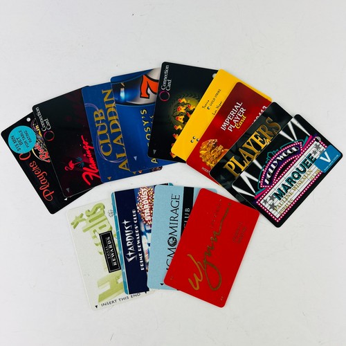 Casino Player Card Collection Las Vegas