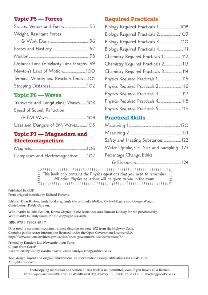 GCSE Combined Science AQA Knowledge Organiser & Retriever Bundle - Foundation - Image 4 of 4
