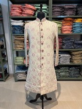 Traditional Designer Ethnic Indian Men Wedding Groom Sherwani 