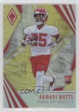 2018 Panini Phoenix Rookies Yellow 58/75 Armani Watts #174 1u6