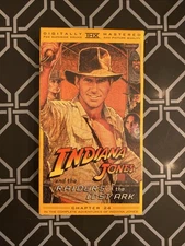 Vintage Vhs Indiana Jones And The Raiders Of The Last Arc THX Edition Variant 