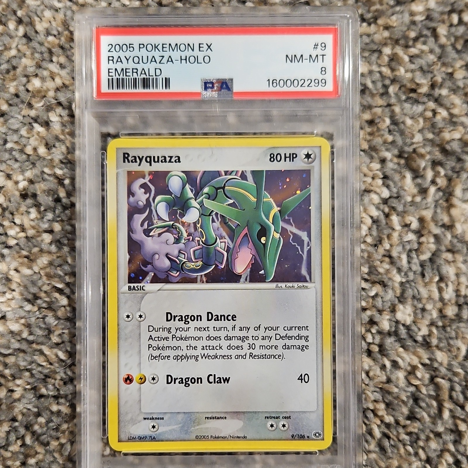 Rayquaza 2005 EX: Emerald #009/106 Holo Price Guide - Sports Card