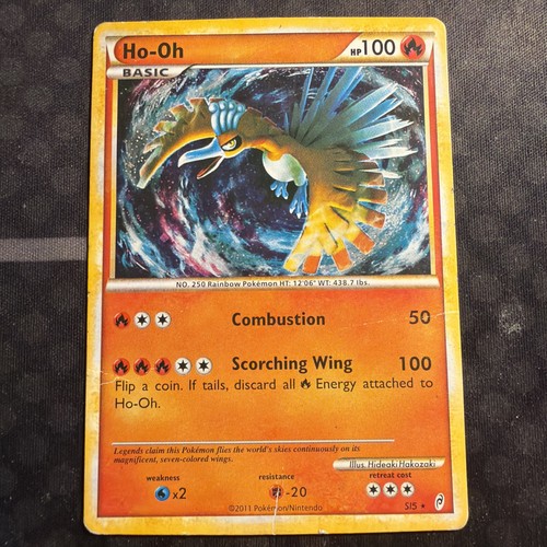 2011 POKEMON CALL OF LEGENDS #SL05 HO-OH