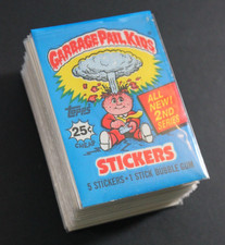 Complete 87 Card 1985 Series 2 Garbage Pail Kids Set (EX) w/ 49b Schizo Fran