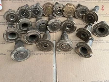 24-Buckner 403 Brass Pop Up Spray Sprinklers Parts Or Repair Free Shipping USA