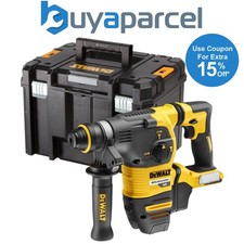 Image of Dewalt DCH333N 54v XR FlexVolt Brushless SDS+ Hammer Drill Bare + Tstak Case