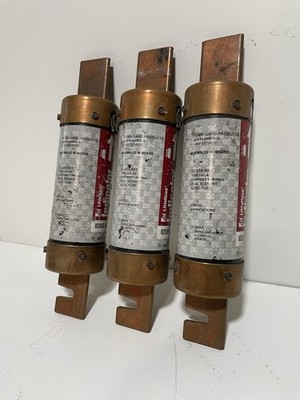 Littelfuse IDSR-400 RK5 Indicator Fuse 400A 600V Current Limiting (LOT OF 3)