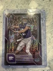 2025 Bowman Chrome University Football Black Shimmer Refractor Avery Johnson #42
