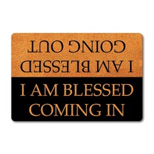 Funny Welcome Doormat 23.6 x 15.7 inch Non-Slip mat Gift mat Personalized Ho...