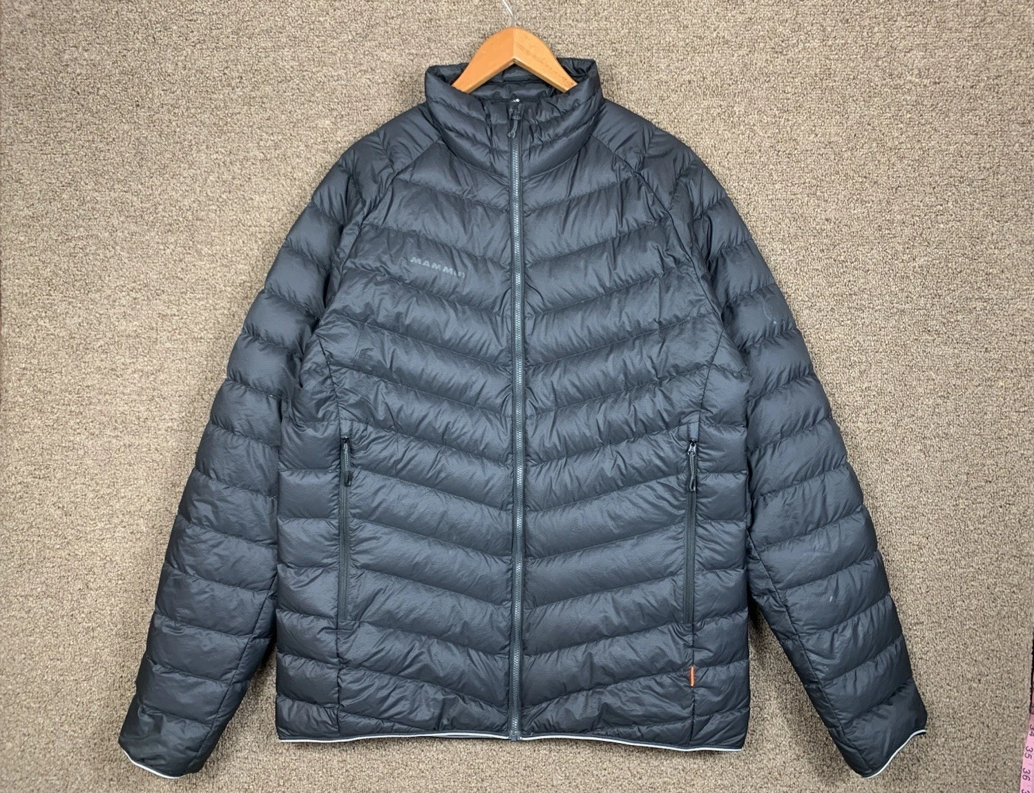 Mammut Meron Light In Down Quilted Jacket Mens L Full Zip Outdoor Hiking