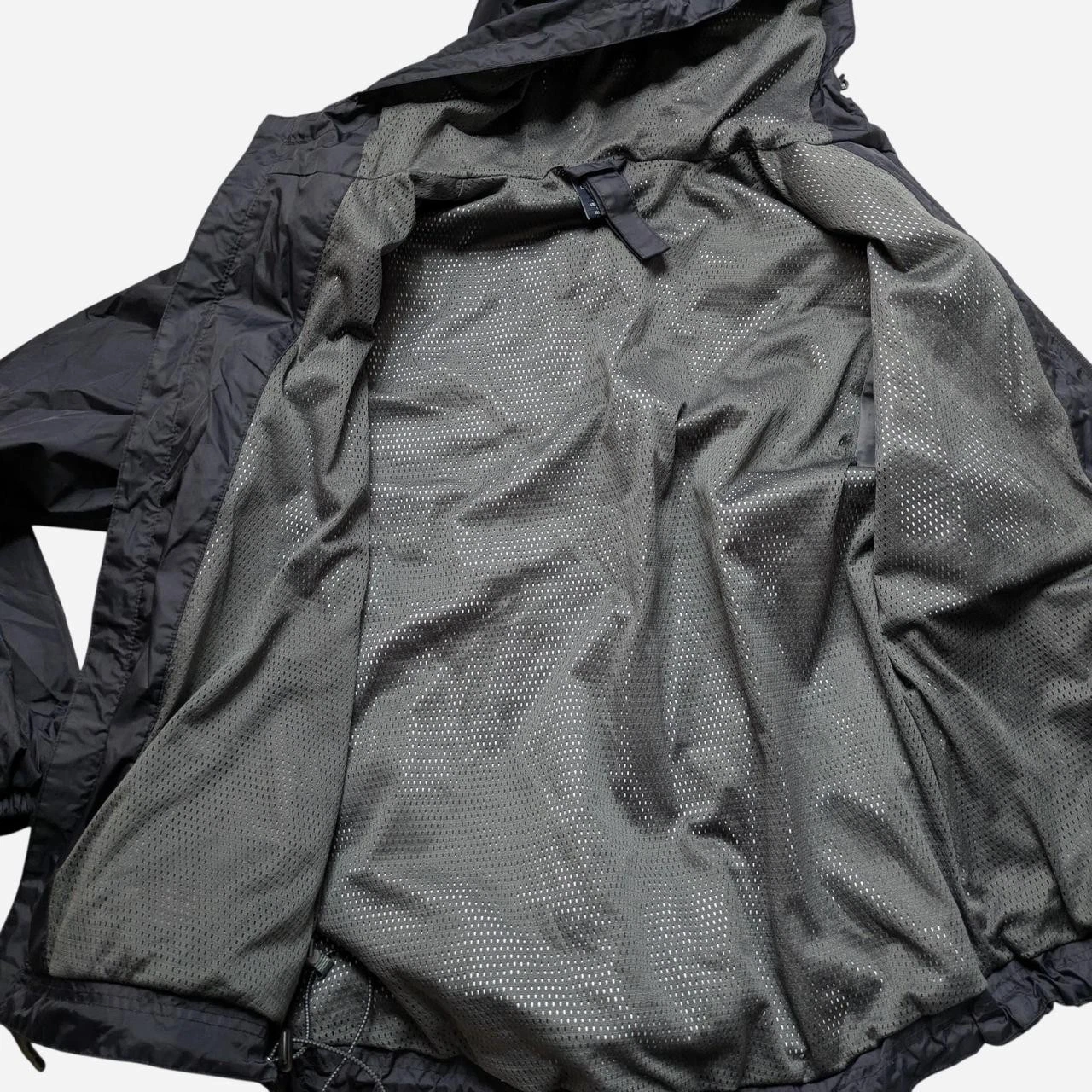 Charles River Apparel Men's Black Hooded Full Zip Ripstop Windbreaker Jacket S - product detail image 5