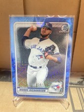 2020 Bowman Chrome - Simeon Woods Richardson #BCP-190 Blue Mojo Refractor /150