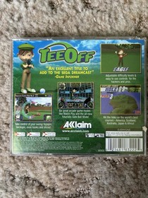 Tee Off Sega Dreamcast 2000 Authentic CIB Complete Tested Clean Golf Game