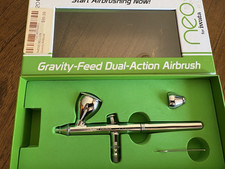 Iwata NEO CN Gravity Feed Dual Action Airbrush, Model N4500 NIB