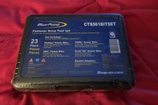 Blue Point 23-piece Fastener Drive Tool Bit Set Cts561bitset Brand New Sealed Blue Point 23-piece Fastener Drive Tool Bit Set Cts561bitset Brand New Sealed
